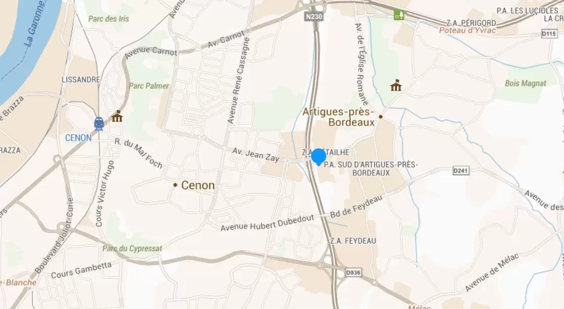 Screenshot Artigues-près-Bordeaux.