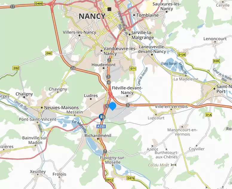 ViaMichelin Nancy