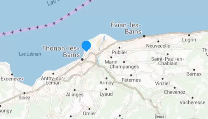 Screenshot agence FIDUCIAL Sofiral Avocats à Thonon.