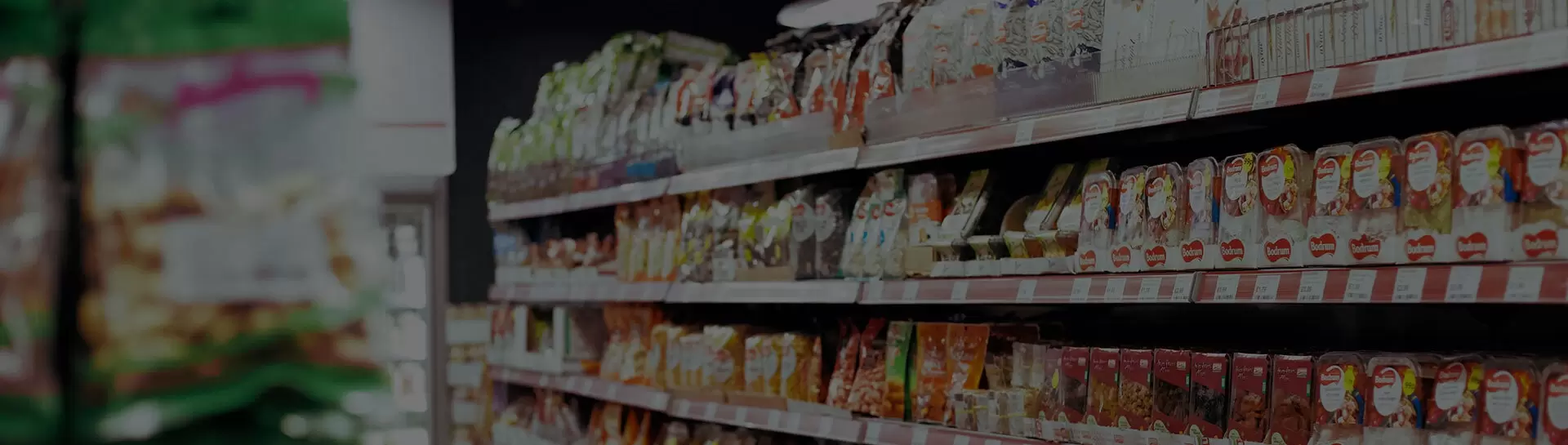 Rayon d'une épicerie.
