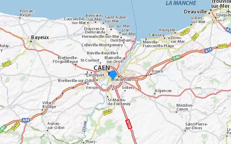 ViaMichelin Caen