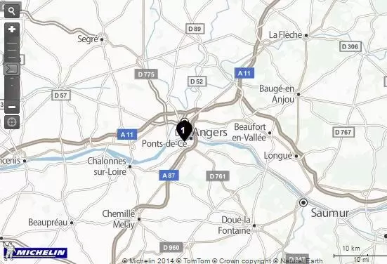 FIDUCIAL Conseil Angers - plan